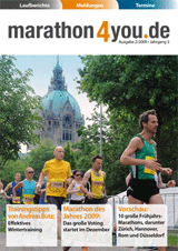 Das marathon4you.de Printmagazin