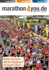 Das marathon4you.de Printmagazin