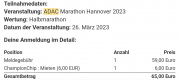 HM - ADAC Marathon Hannover 26.03.2023